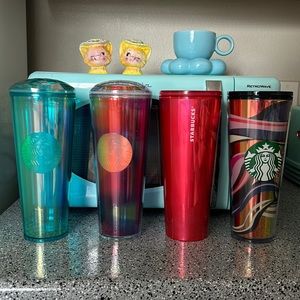 Trenta Starbucks tumblers